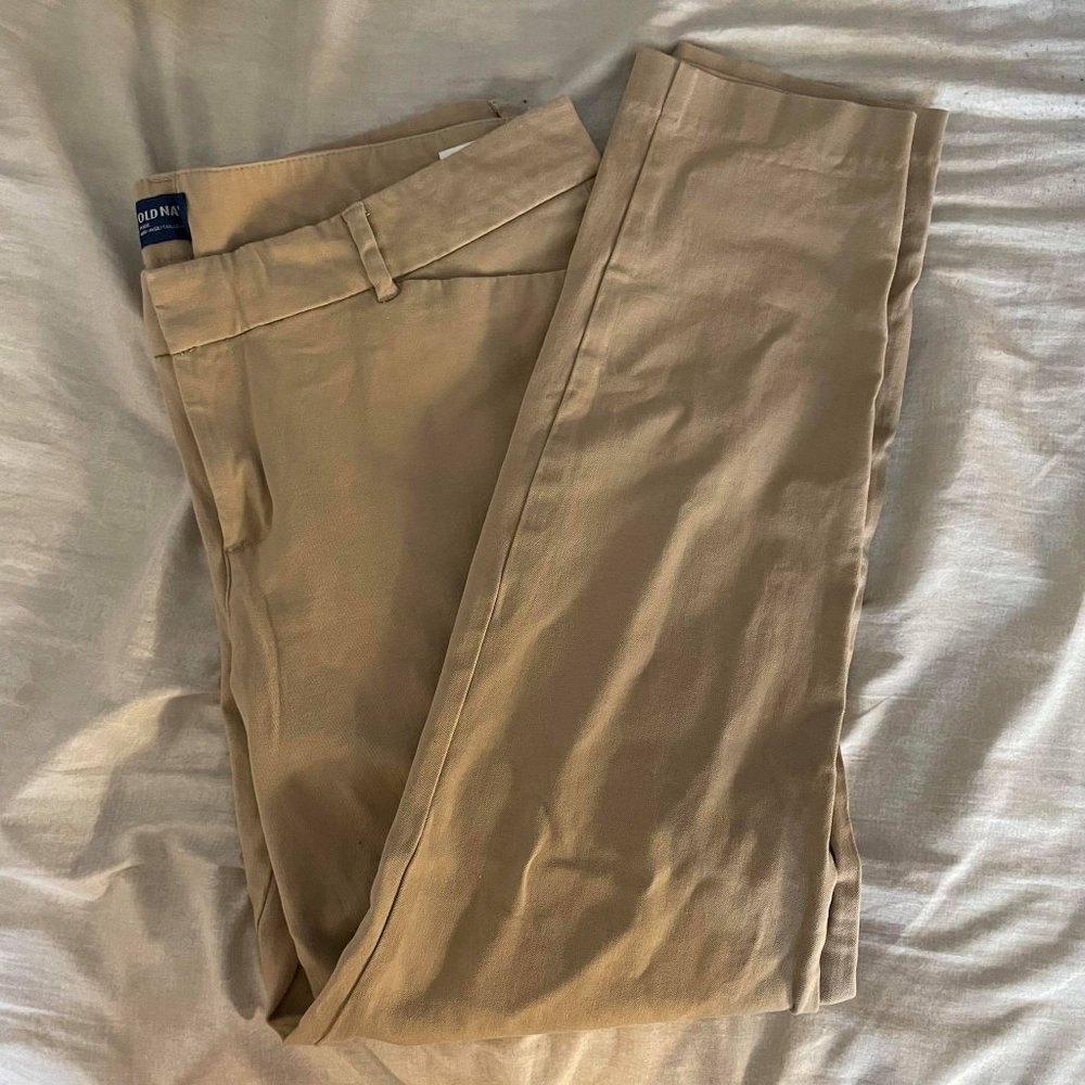 KHAKI PIXIE PANTS